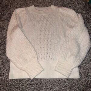White sweater